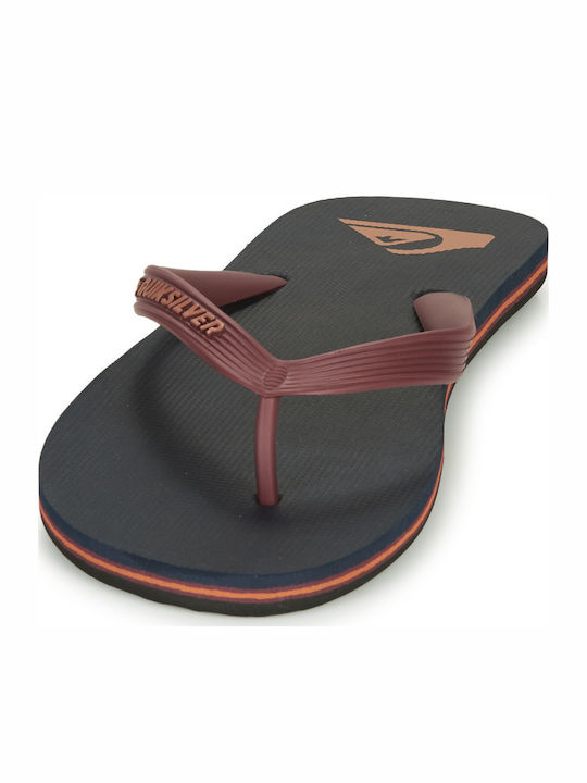Molokai Men's Flip Flops Burgundy