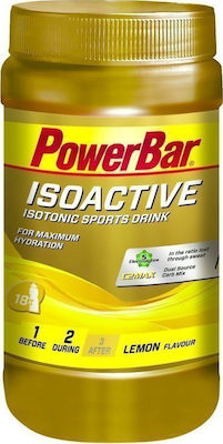 PowerBar IsoActive Isotonic Sports Drink με Γεύση Λεμόνι 600gr