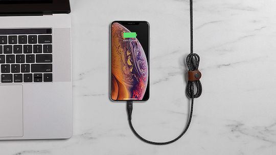 Belkin Braided USB to Lightning Cable Μαύρο 3m (F8J236BT10-BLK)