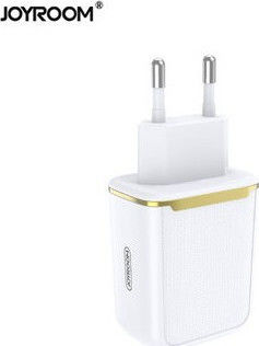 Joyroom Φορτιστής Χωρίς Καλώδιο με Θύρα USB-A 18W Quick Charge 3.0 Λευκός (Yida)