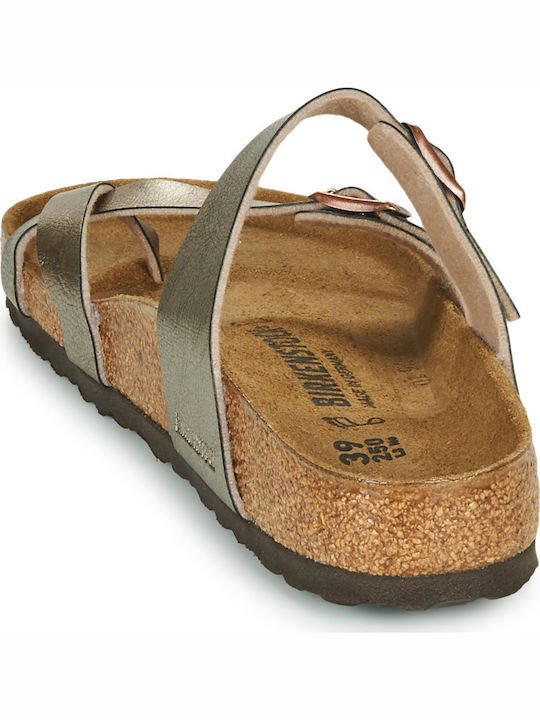 Mayari Birko-Flor Women's Anatomic Sandals Graceful Taupe Regular Fit