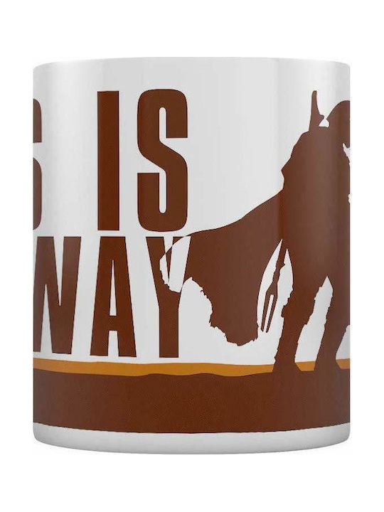 Pyramid International Star Wars Mandalorian-This is the way Ceramic Cup White 315ml