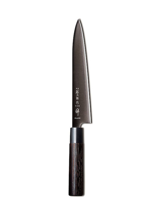 Tojiro Zen Black Μαχαίρι Φιλεταρίσματος από Ανοξείδωτο Ατσάλι 21cm