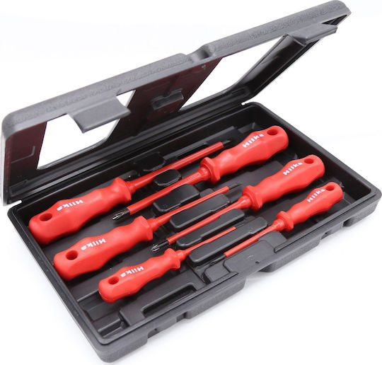 Hilka Set 6 Electrician VDE 1000V Screwdrivers
