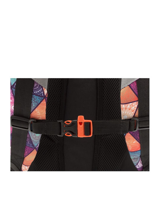 Polo Patterns School Bag Backpack Junior High-High School Multicolour 30Liters 2019