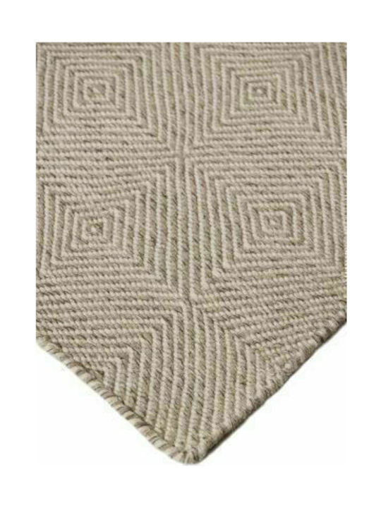 Tapicap Herringbone Handmade Rug Rectangular Square Natural