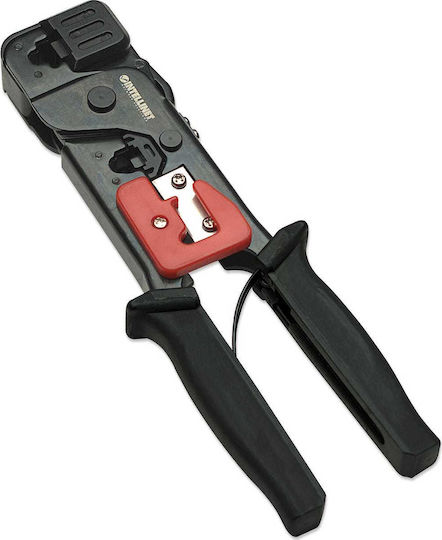 Intellinet Πρέσα Ακροδεκτών Δικτύου RJ12, RJ11, RJ45 με Απογυμνωτή (Μήκος 180mm)