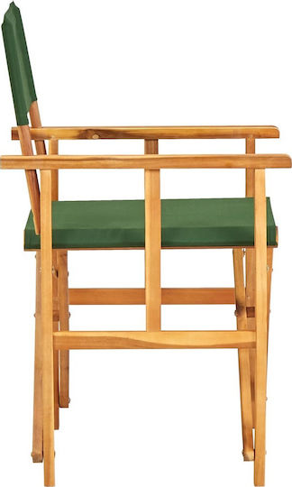Режисьорски Зелен Градински Стол 55x56x88см