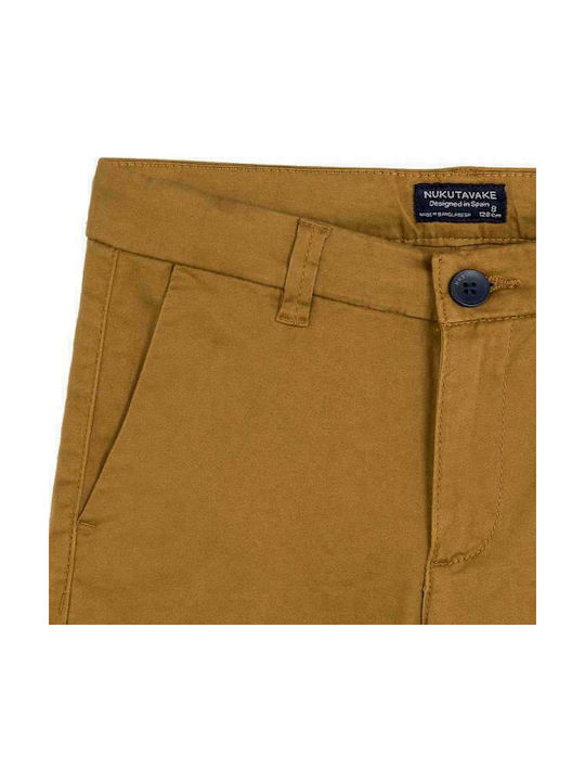 Mayoral Kids Shorts/Bermuda Fabric Tabac Brown