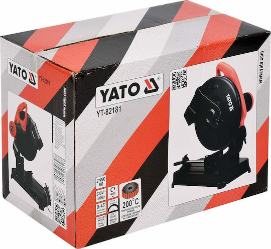 Yato Δισκοπρίονο Κοπής Μετάλλου 2450W YT-82181 με Ισχύ 2.45kW