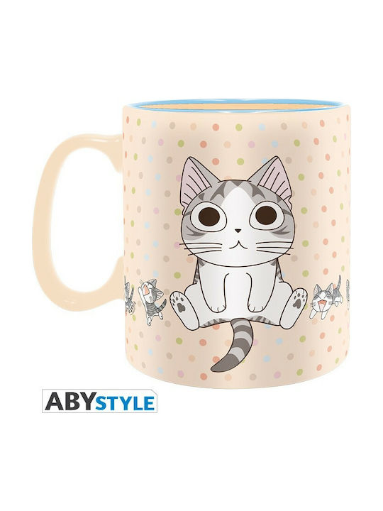 Abysse Chi Tasse Keramik Beige 460ml 1Stück