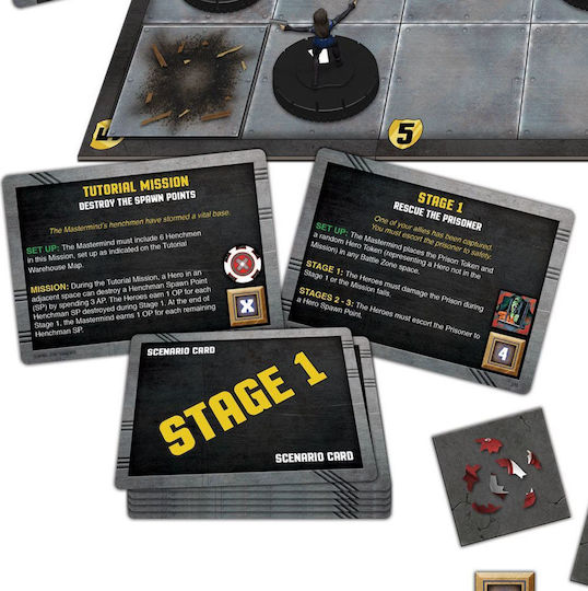 Board Game Heroclix Strike Teams for 2-5 Players 14+ Years Old (EN) WizKids