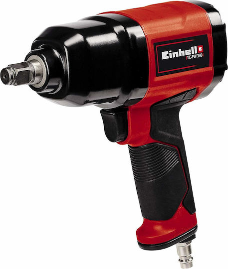 Einhell TC-PW 340 Luftschlagschrauber 1/2" mit Maximalem Drehmoment 34,67kgm
