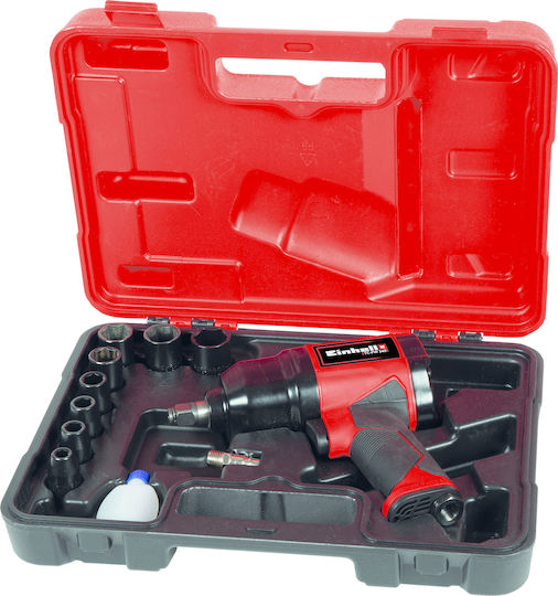 Einhell TC-PW 340 Luftschlagschrauber 1/2" mit Maximalem Drehmoment 34,67kgm