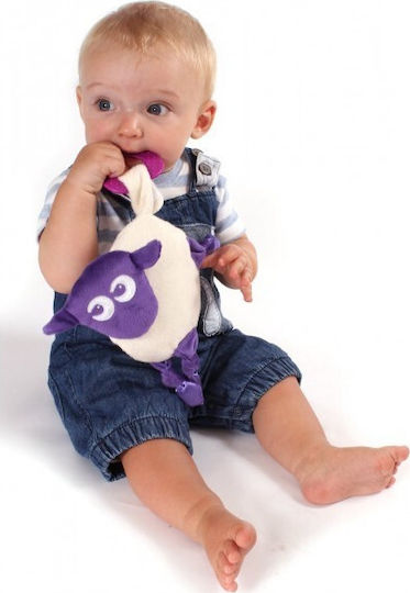 Sweet Dreamers Baby Cloth Ewan Snuggly Sheep Purple Purple