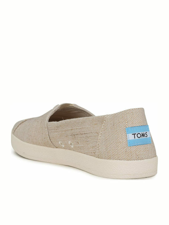 Avalon Women's Fabric Espadrilles Gold