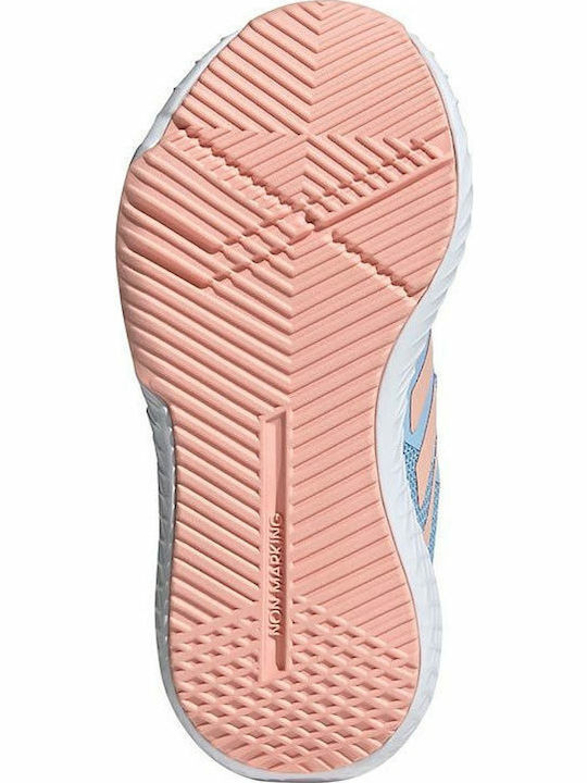 FortaGym CF K Incaltaminte Sport Copii Alergare Cu Închidere Hoop & Loop Albastru Deschis Glow / Roz Glow / Albastru Închis Tech