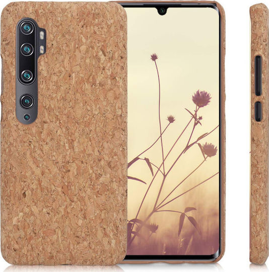 KWmobile Cork Umschlag Rückseite Hölzern Braun (Xiaomi Mi Note 10 / Mi Note 10 Pro)