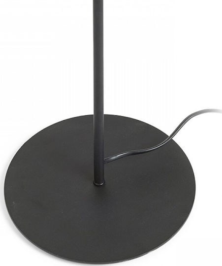 Rendl Light Studio Etesian Floor Lamp H146xW23cm. with Socket for Bulb E27 Black