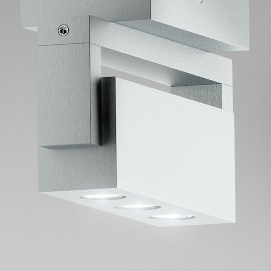 Rendl Light Studio Tico III Троен LED Спот с Топла Бяла Светлина в Сребрист Цвят