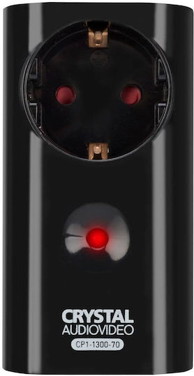 Crystal Audio Single Socket with Surge Protection