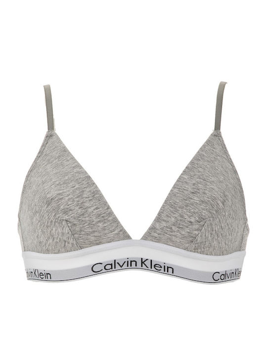 Calvin Klein Bralette Σουτιέν Γκρι