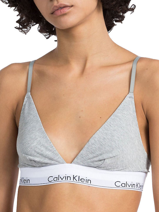 Calvin Klein Bralette Σουτιέν Γκρι
