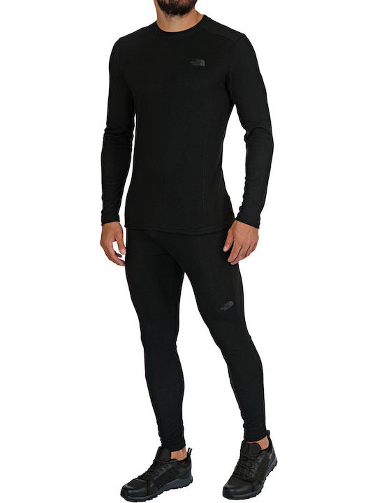 The North Face Easy Ανδρική Ισοθερμική Μακρυμάνικη Μπλούζα Μαύρη