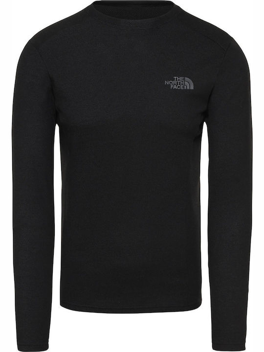 The North Face Easy Ανδρική Ισοθερμική Μακρυμάνικη Μπλούζα Μαύρη