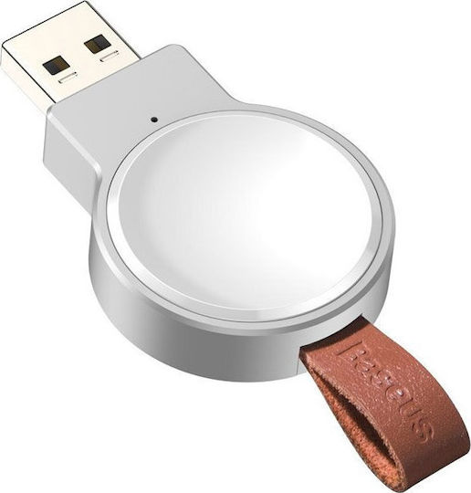 Baseus Dotter Wireless Charger Зарядно за Apple Watch Бялς