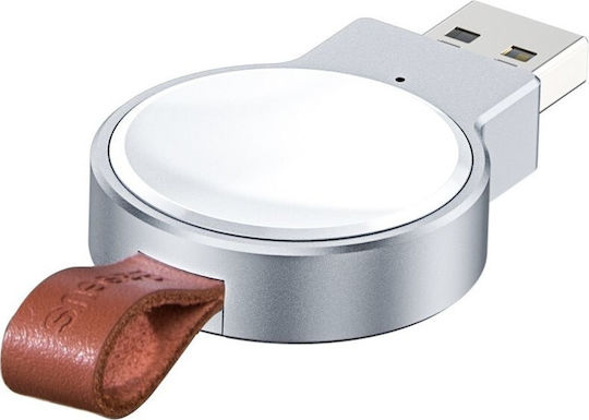 Baseus Dotter Wireless Charger Зарядно за Apple Watch Бялς