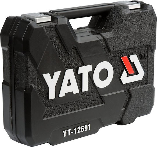 Yato Set Ratchet 1\2" & 1\4" 82pcs