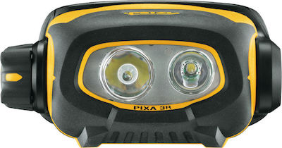 Petzl Wiederaufladbar Stirnlampe LED Wasserdicht IP67 mit maximaler Helligkeit 55lm Pixa 3R E78CHR 2