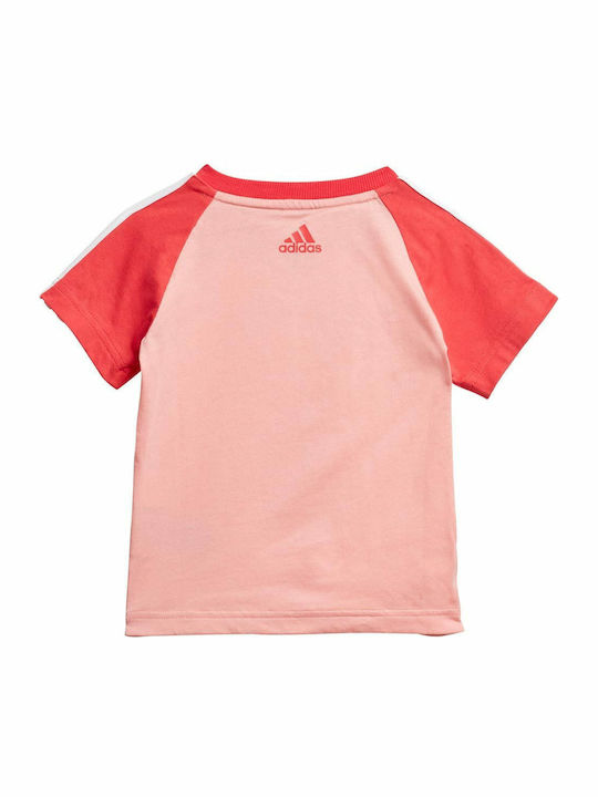 adidas Kids Clothing Set with Shorts Pink 2 Pieces
