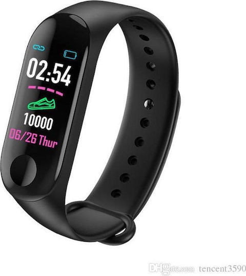 M3 Schwarzes Activity Tracker