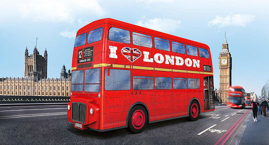 London Bus Puzzle 3D 216 Pieces