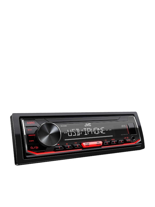 JVC Ηχοσύστημα Αυτοκινήτου 1DIN (USB) με Αποσπώμενη Πρόσοψη