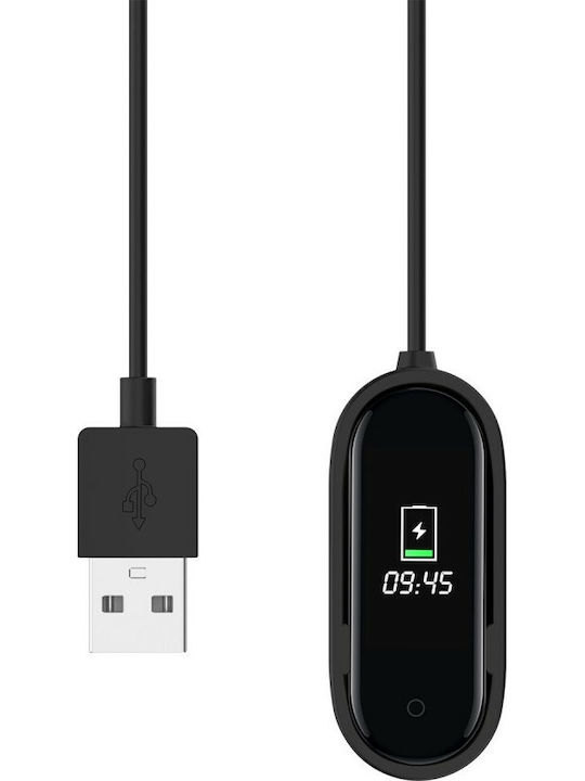 Charging Cable 1m Wearable Charger Mi Band 3/Mi Smart Band 4 Blackς