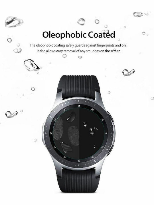 Ringke ID 4x Gehärtetes Glas für das Galaxy Watch 3 41mm 2Stück RGK772