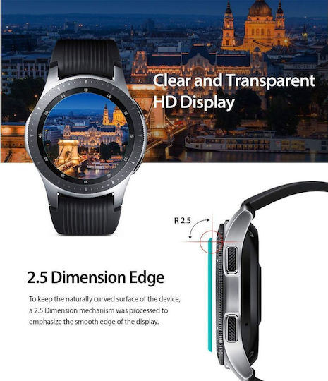 Ringke ID 4x Tempered Glass for the Galaxy Watch 3 41mm 2pcs RGK772