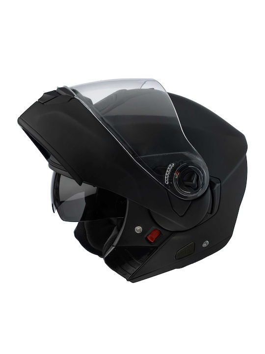 Airoh Rides Color Flip-Up Helmet with Sun Visor ECE 22.05 1550gr Black Matt RD11