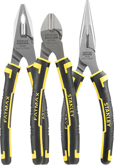 Stanley Σετ Πένσες Κυρτές Maxstell Μήκους 160mm 3τμχ