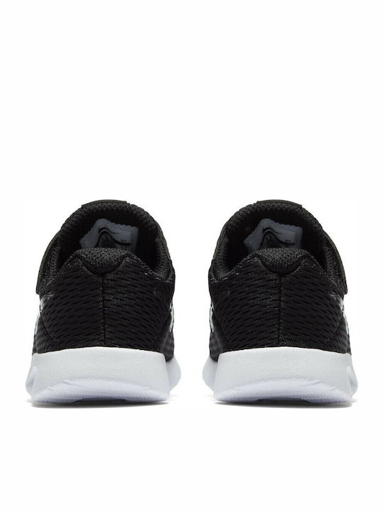Tanjun Tanjun TDV Kids Sports Shoes Running with Hoop & Loop Closure Black / Metallic Pewter / White