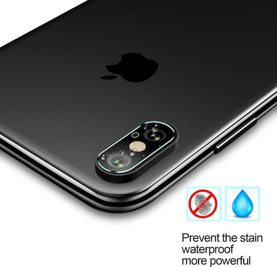 Back Lens Προστασία Κάμερας Tempered Glass Μαύρο για το iPhone XS