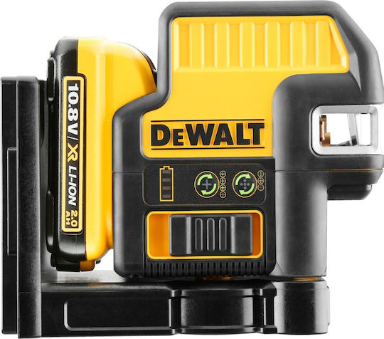 Dewalt DCE0825D1G Αυτορυθμιζόμενο Γραμμικό Αλφάδι Laser Πράσινης Δέσμης 10.8V με Εύρος Εργασίας 30m