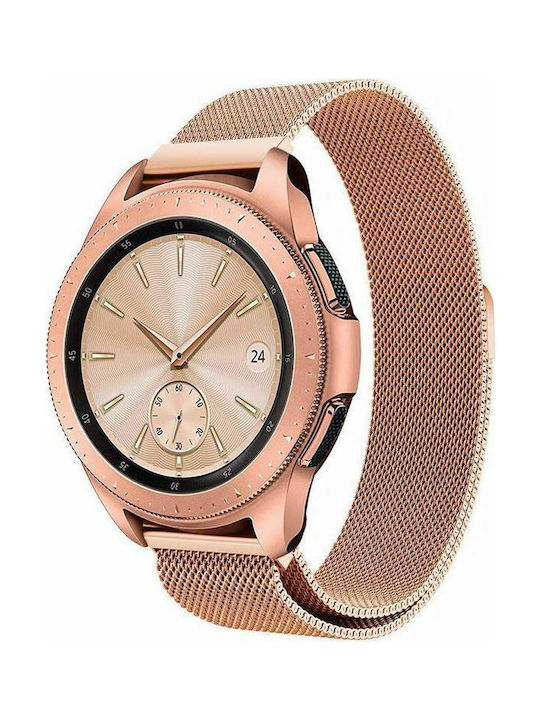 Milanese Strap Stainless Steel Rose Gold (Galaxy Watch 42mm)