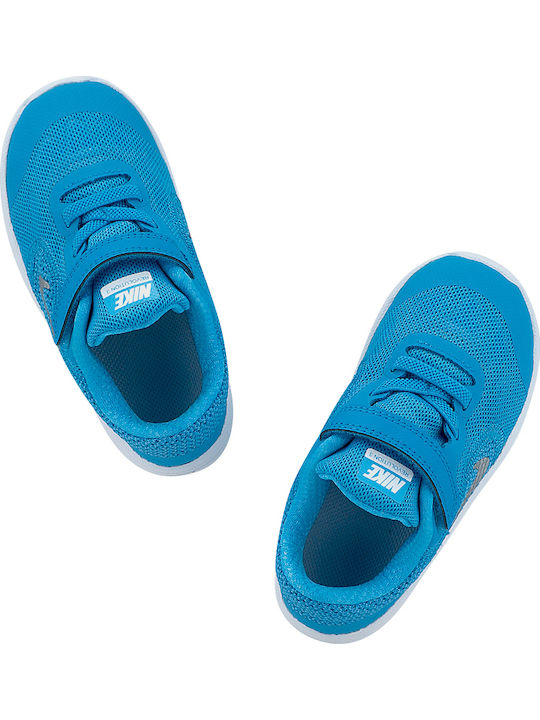 Revolution Revolution 3 TD Kids Sports Shoes Running with Hoop & Loop Closure Turquoise