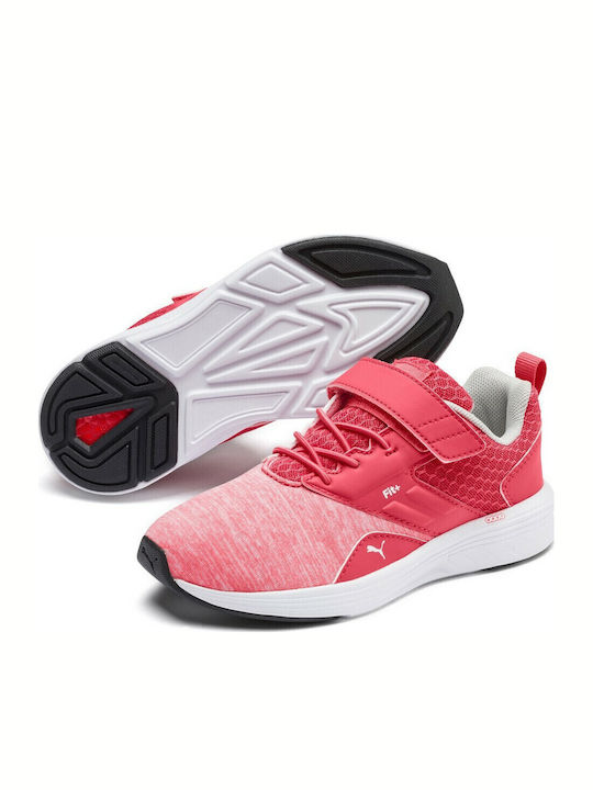 NRGY Comet V Kids Sports Shoes Running with Hoop & Loop Closure Fuchsia