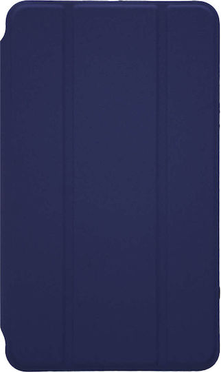 Husă Tri-Fold Flip Cover Albastru Marin Galaxy Tab S5e 2019