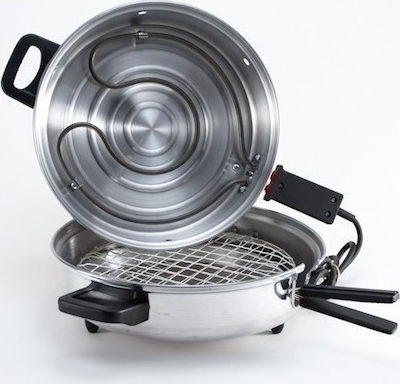 ΦΟΙΝΙΞ Tabletop Grătar Electric Aluminiu de Grătar 600W